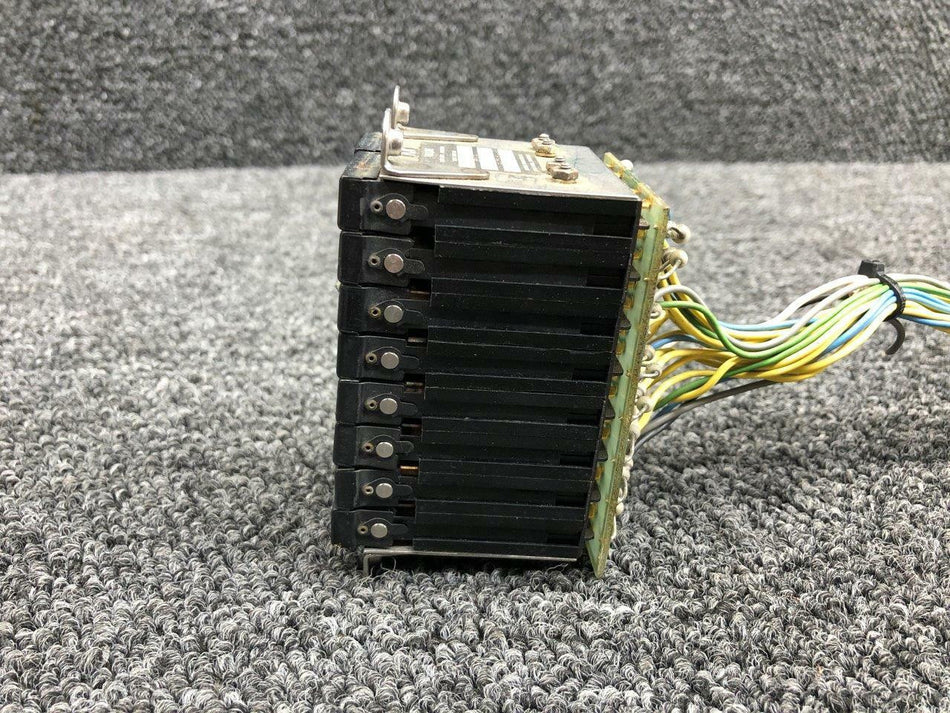 Cessna 5618009-7 Cessna 421B Annunciator Panel Assembly W/ Wiring Harness Volts 28