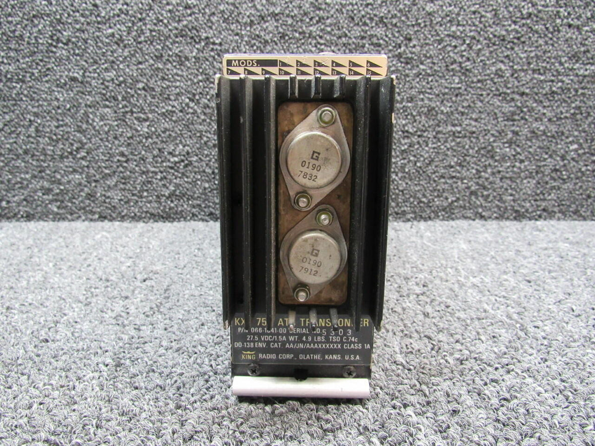 066-1041-00 Bendix King KXP-755 ATC Transponder (Volts: 28) (CORE) BAS Part Sales | Airplane Parts