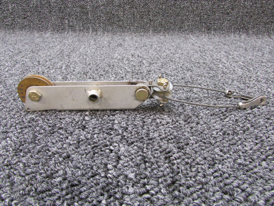 0713070-35, 1260505-97 Cessna T210 Parking Brake Bellcrank with Cable and Pulley