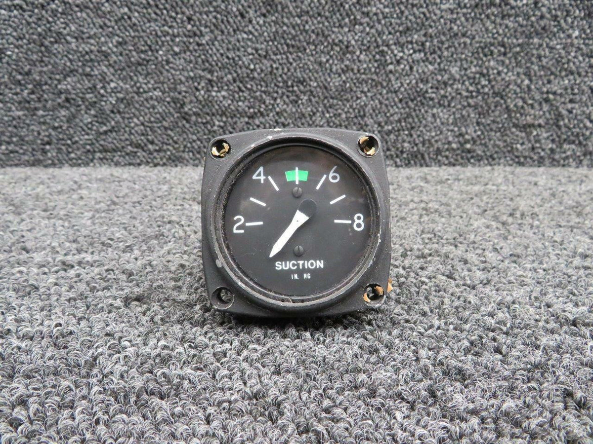 UMA Inc C668540-0101 USE 3-102-1 Cessna T210N UMA Inc Suction Gauge Volts 28