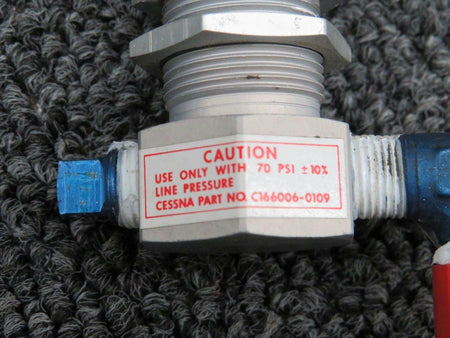 Cessna C166006-0109 Cessna T210N Oxygen Outlet Valve