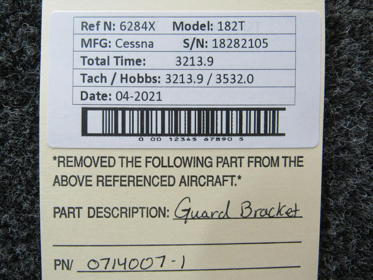 Cessna 0714007-1 Cessna 182T Guard Bracket
