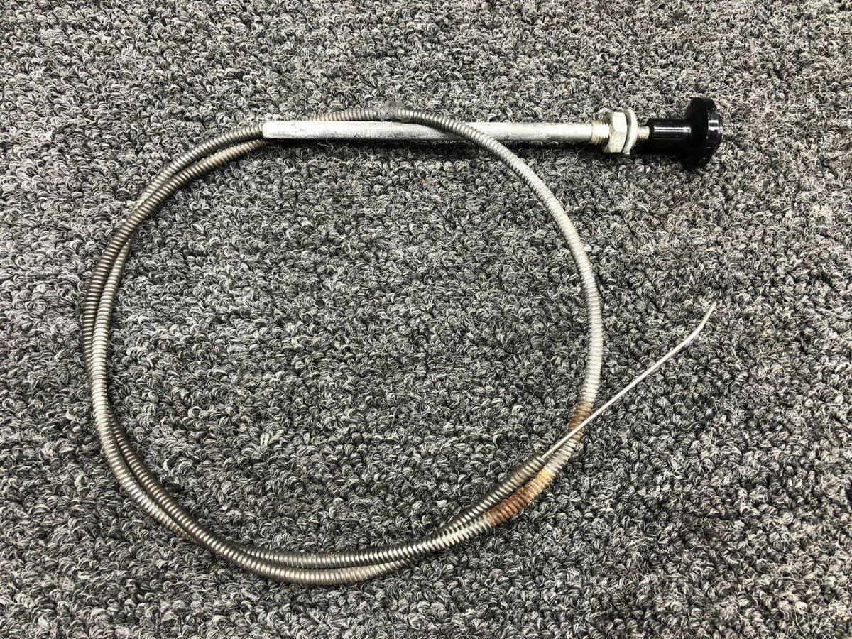 Cessna S1239-48 Cessna A185F Control Cable Assembly Cabin Heat Length 39