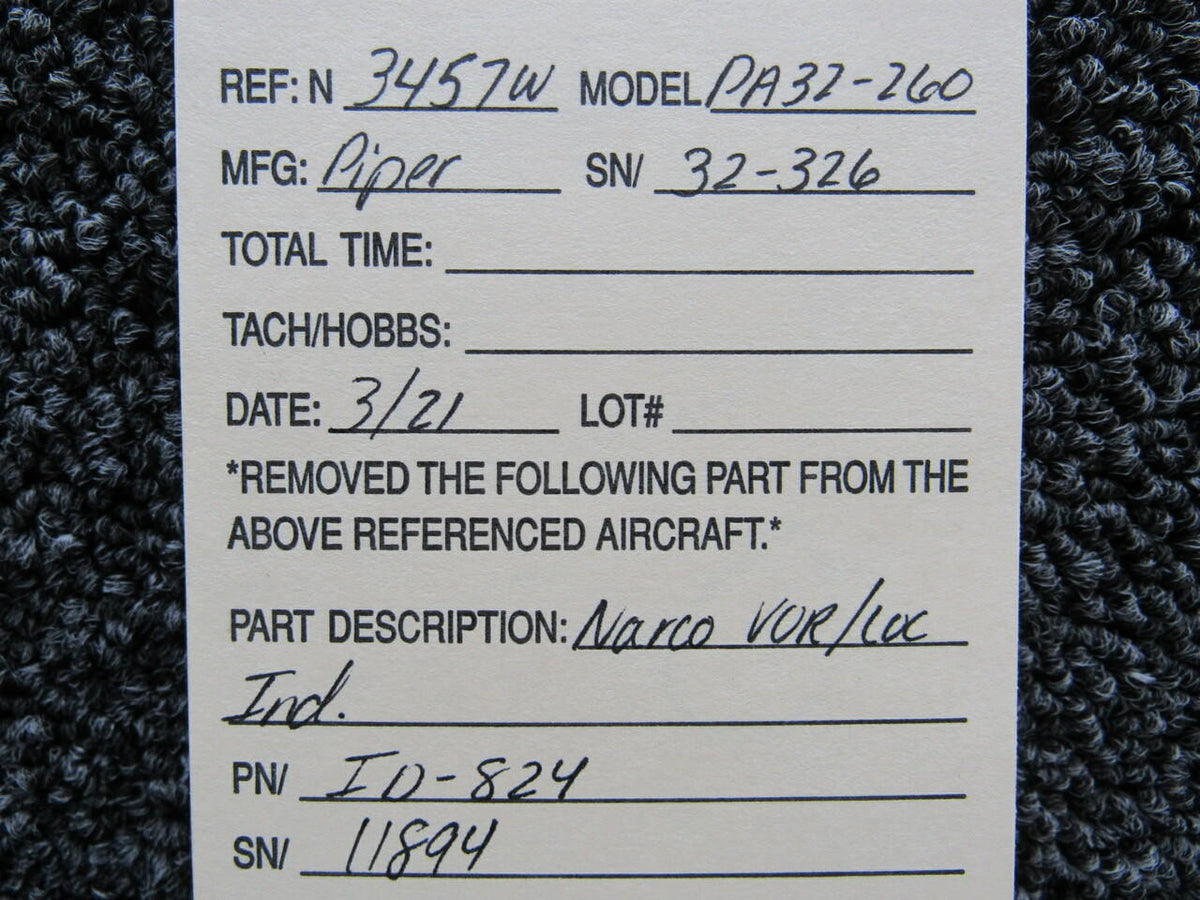 Narco ID-824 Narco VOR / LOC indicator
