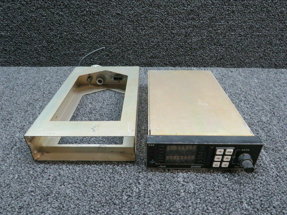 Apollo 430-0128-015 Apollo II Morrow 604 Loran Nav Unit W/ Tray