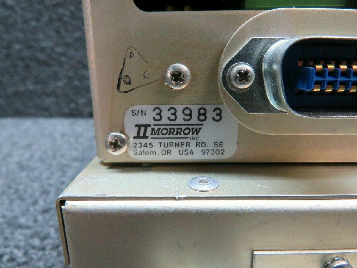 Apollo 430-0128-015 Apollo II Morrow 604 Loran Nav Unit W/ Tray