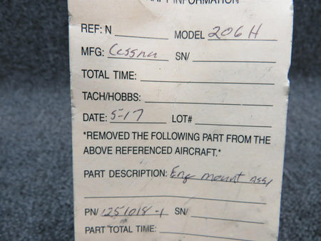 Cessna 1251018-1 Cessna 206H Engine Mount Assembly