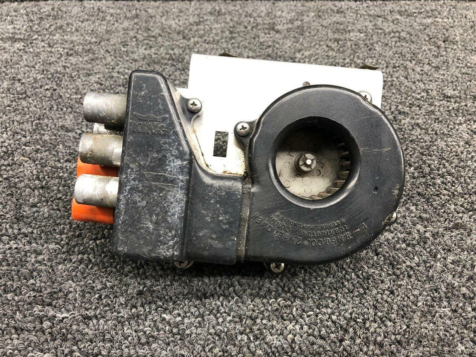 King Radio 071-4037-01 USE KA33 Cessna 402C King Radio Avionics Cooling Fan Assembly Volts 28