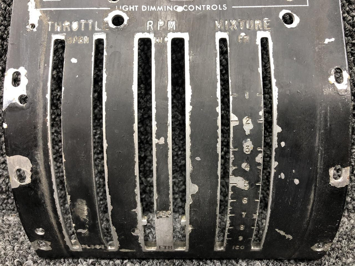 Cessna Cessna 402C Control Quadrant Cover