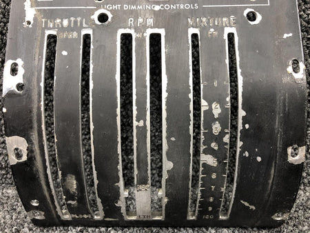 Cessna Cessna 402C Control Quadrant Cover