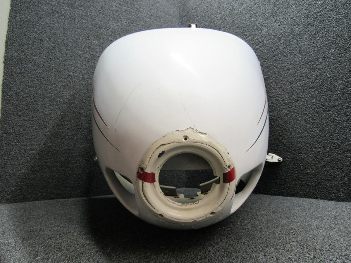 Beechcraft 96-410021-607 Beechcraft 95-B55 Nose Cone Assembly W/ Light Cutout