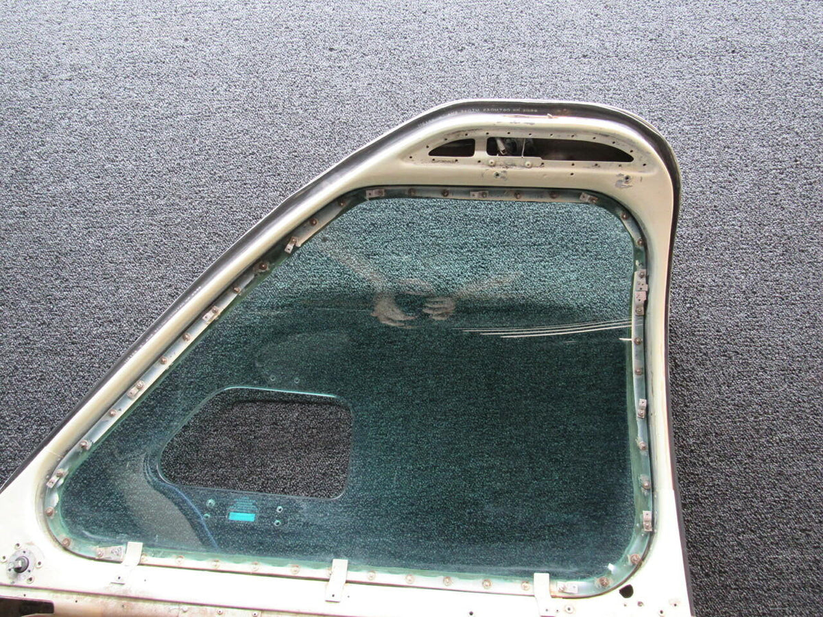Beechcraft 96-420012-608 Beechcraft 95-B55 Structure Assembly Cabin Door .39 Window Green Tint