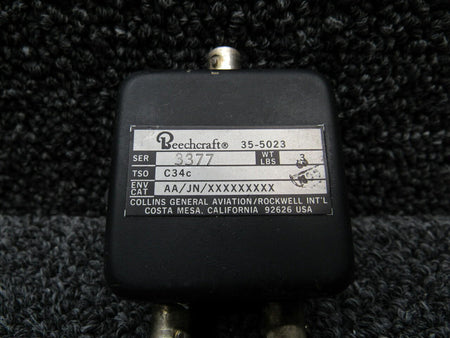 Collins 35-5023 USE 100-380043 , 101-380043 Beechcraft 95-B55 Collins Navigation / Glideslope Coupler