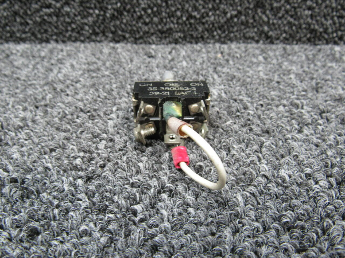 Beechcraft 35-380053-3 Beechcraft 95-B55 Toggle Switch Assembly