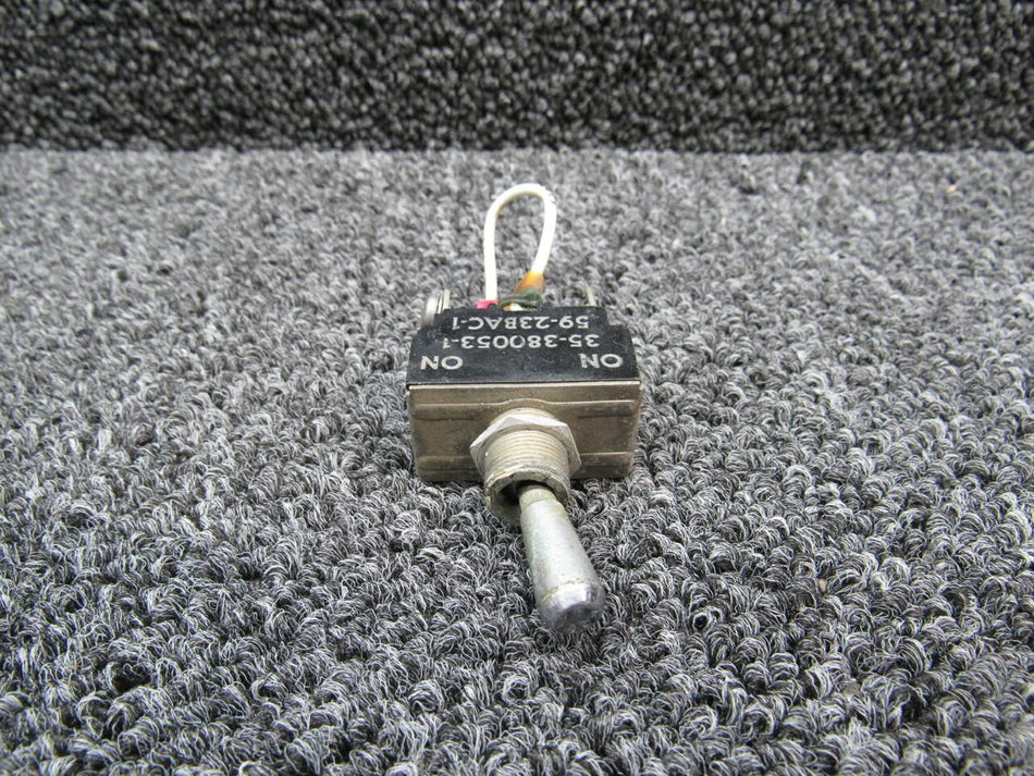 35-380053-1 Beechcraft 95-B55 Toggle Switch Assembly BAS Part Sales | Airplane Parts