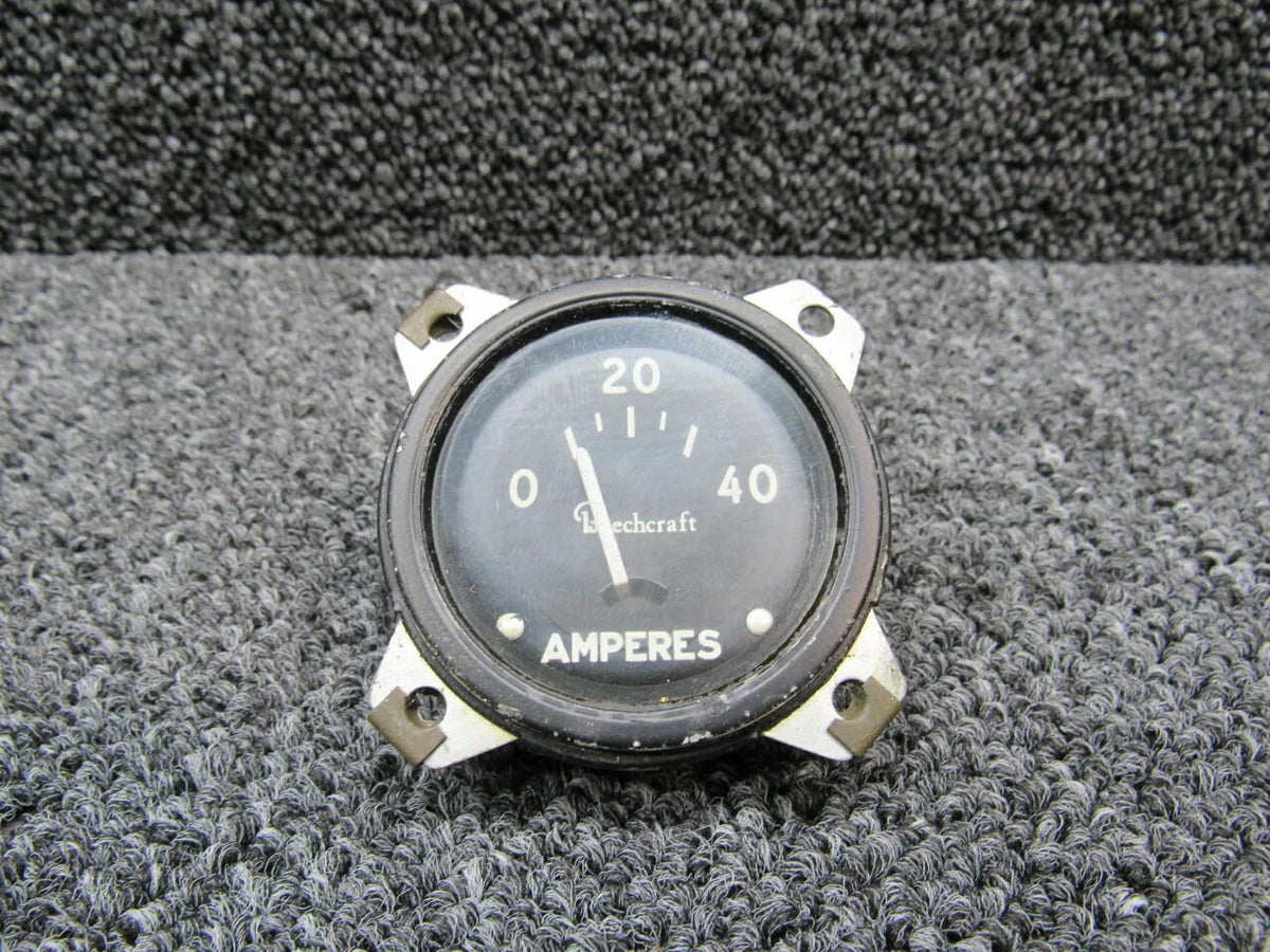 AC 95-380017 Beechcraft 95-B55 AC Ammeter Amps 40