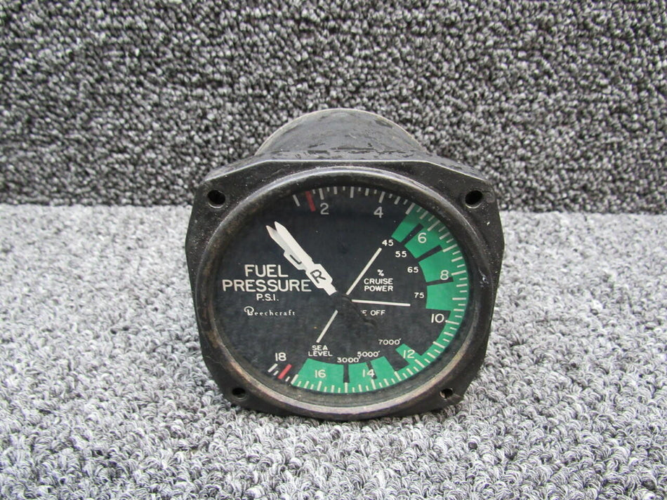 GARWIN 22-868-03 Beechcraft 95-B55 Garwin Dual Fuel Pressure Indicator