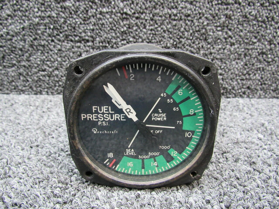 GARWIN 22-868-03 Beechcraft 95-B55 Garwin Dual Fuel Pressure Indicator