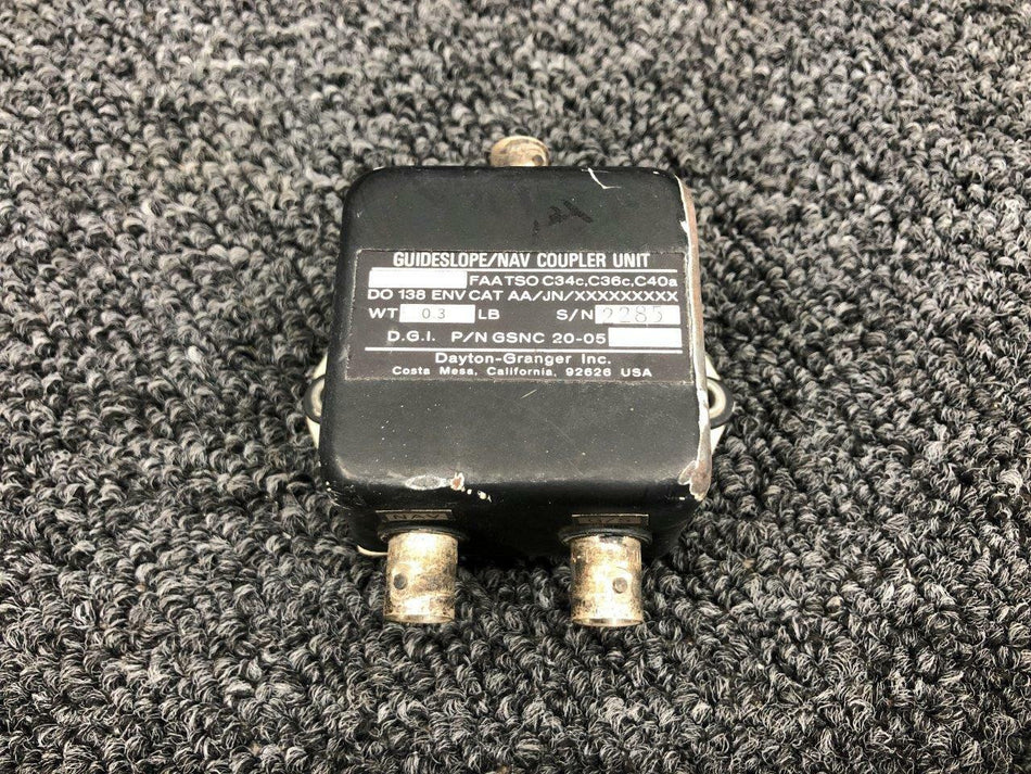 GSNC-20-05 Cessna 172D Dayton Granger Glideslope / Navigation Coupler BAS Part Sales | Airplane Parts