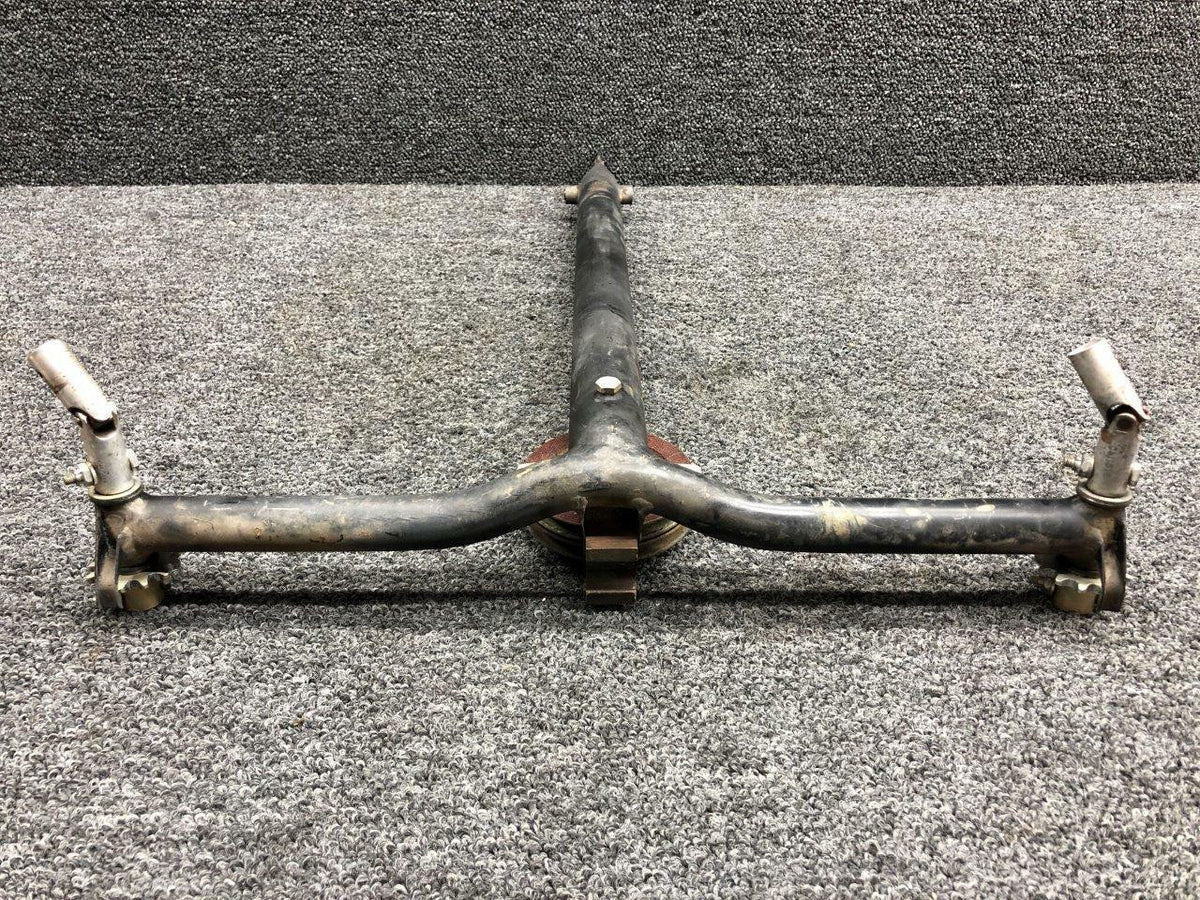 Cessna 0411221-4 ALT 0411362-4 Cessna 172D Control Tee Assembly W/ Universal Joint and Pulley