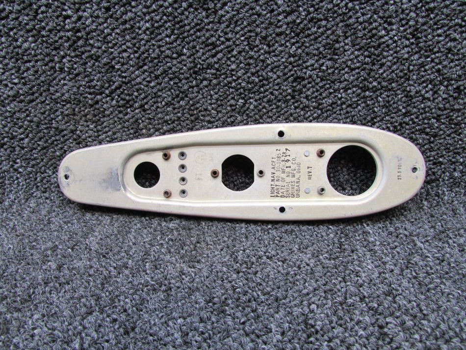 31-3695-1 (Alt: 30-1085-2) Grimes Light Plate Mounting Assembly