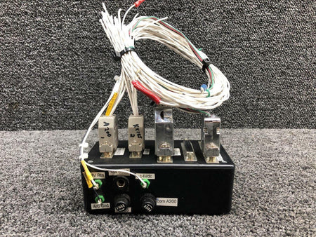 Mooney Mooney M20B Avionics Junction Box Assembly W/ Connectors and Wiring Volts 14