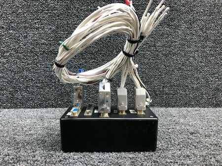 Mooney Mooney M20B Avionics Junction Box Assembly W/ Connectors and Wiring Volts 14
