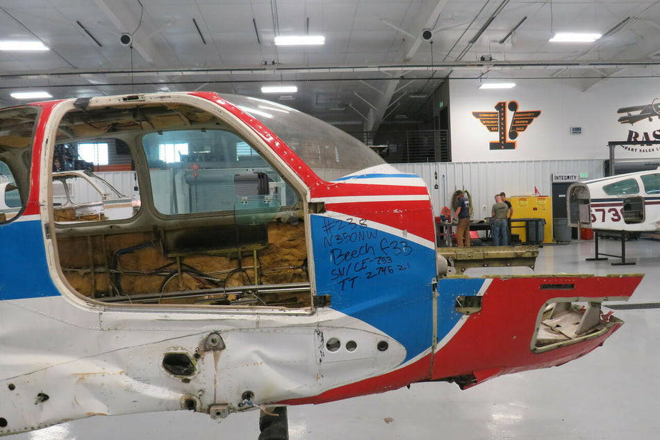 Beech Beech F33A Fuselage Assy W/ Airoworthiness, BOS, Data Tag and Log Books