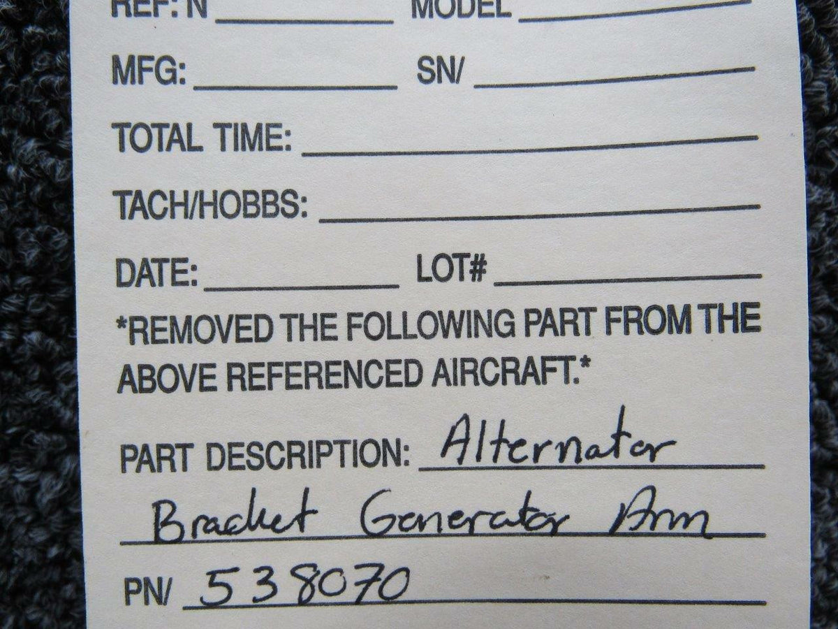 Does Not Apply 538070 Alternator Bracket Generator Arm