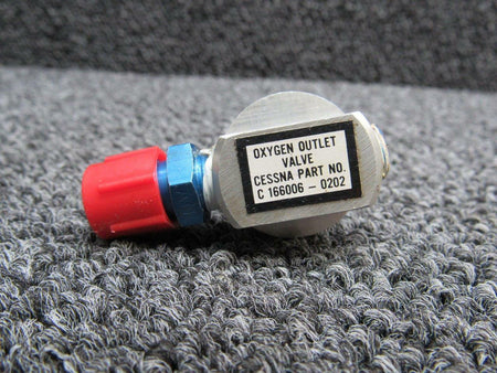 Cessna C166006-0202 Cessna 402C Oxygen Outlet Valve Assembly