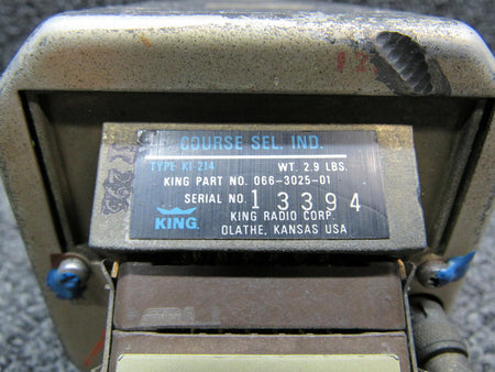 King Radio 066-3025-01 Mooney M20E King Radio VOR / LOC / Glideslope Indicator CORE