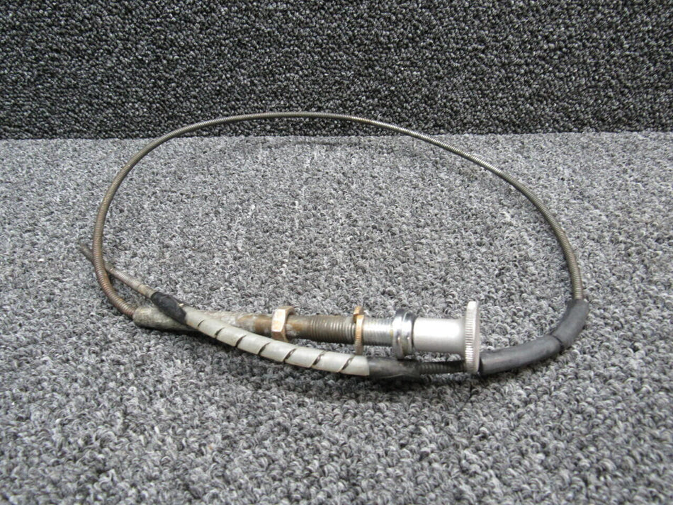 Mooney 653-032-11 Mooney M20E Cabin Heat Cable Assembly Length 41-1/8