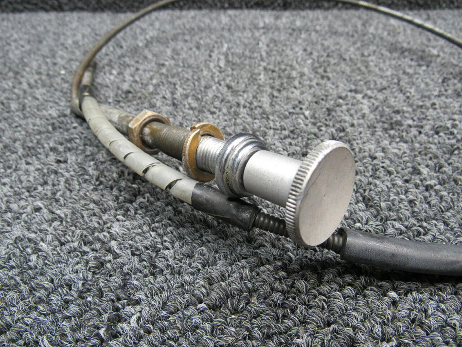 Mooney 653-032-11 Mooney M20E Cabin Heat Cable Assembly Length 41-1/8