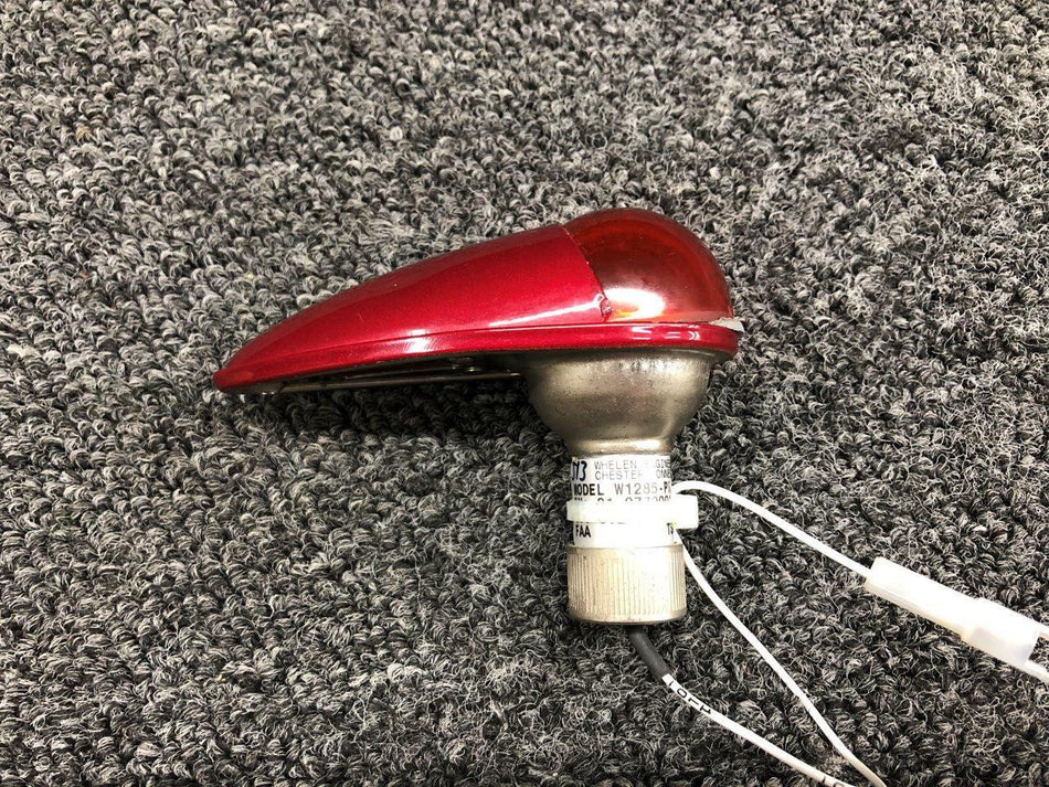 Whelen A039-5 / W1284R Robinson R44 Whelen Position Light Assy Red W/ Lens Volts 14