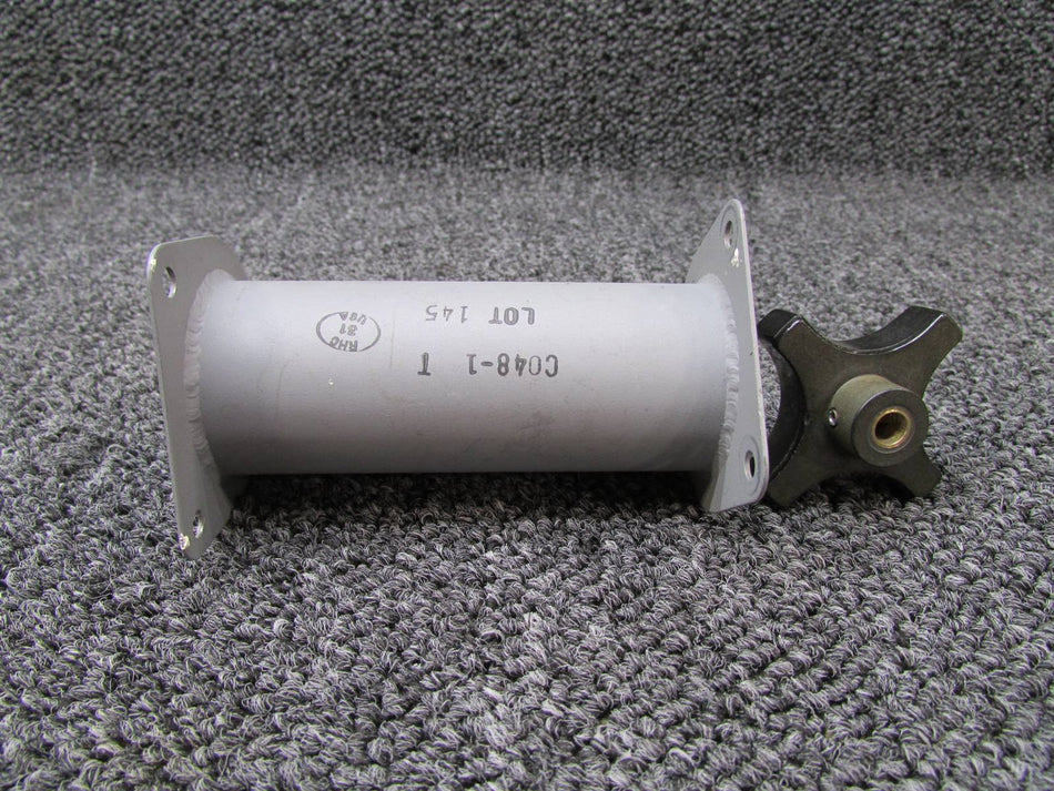 C048-1, D337-1, C130-2 Robinson R44 Cyclic Friction Assy w Weldment and Spacer