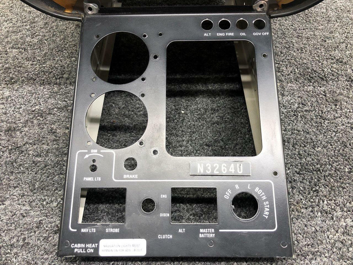 Robinson B051-3 and B051-7 Robinson R44 Instrument Console Cover Assembly W/ O-540 Face