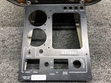 Robinson B051-3 and B051-7 Robinson R44 Instrument Console Cover Assembly W/ O-540 Face