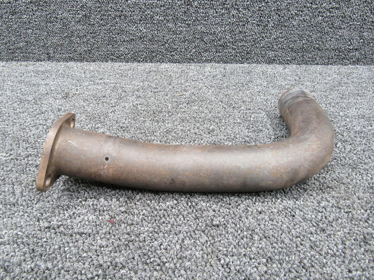 62232-004 Lycoming O-360-A4M Exhaust Stack RH AFT W/ Probe Hole BAS Part Sales | Airplane Parts