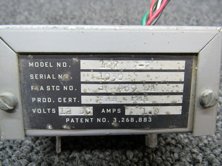 Grumman 107AP-R Grumman AA-5A Carburetor Ice Detector Volts 14