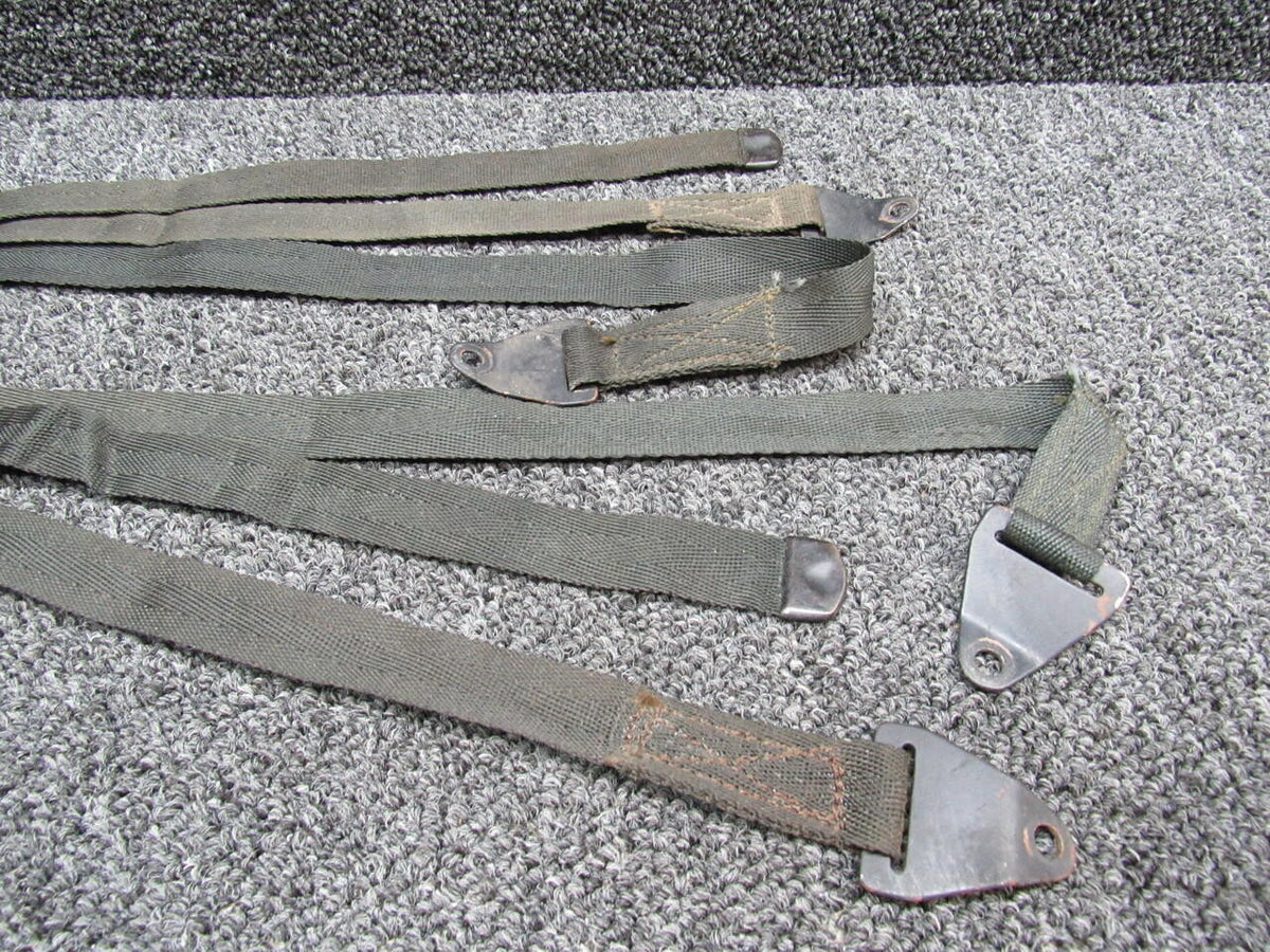 102353-501 / 102353-502 Grumman AA-5A Baggage Tie Down Strap Set BAS Part Sales | Airplane Parts