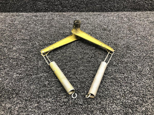 002-524018-15 Beech F33A Rudder and Aileron Bungee Spring Arm LH with Springs