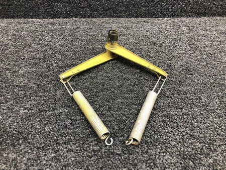 002-524018-15 Beech F33A Rudder & Aileron Bungee Spring Arm Assembly LH BAS Part Sales | Airplane Parts