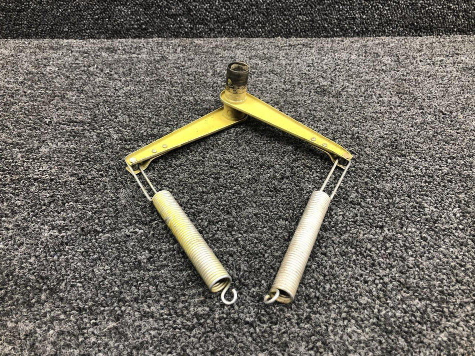 002-524018-15 Beech F33A Rudder & Aileron Bungee Spring Arm Assembly LH BAS Part Sales | Airplane Parts