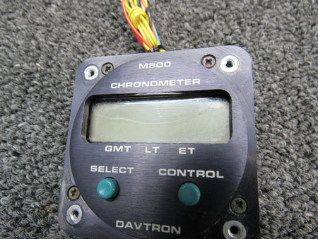 Davtron M800 Cessna 401 Davtron Chronometer Gauge Volts 28 CORE