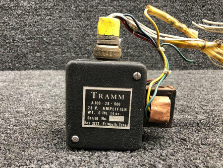 Tramm Corp A100-28-500 Cessna 401 Tramm Amplifier Volts 28