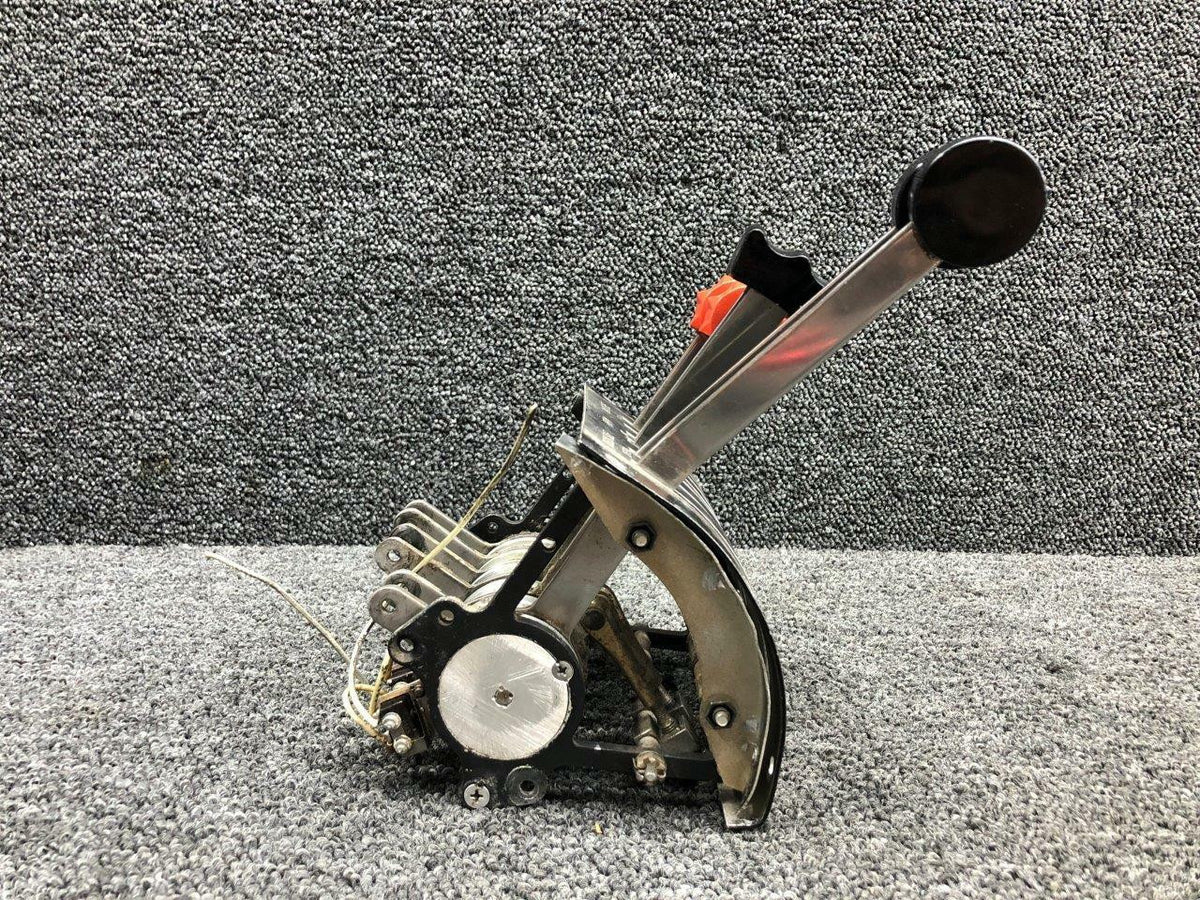 Cessna 5091504-4 Cessna 401 Engine Control Quadrant Assy W/ Placard