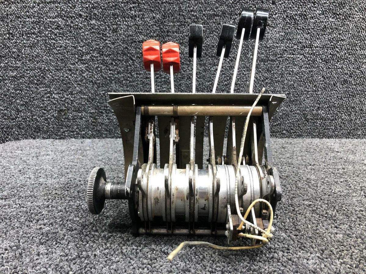Cessna 5091504-4 Cessna 401 Engine Control Quadrant Assy W/ Placard