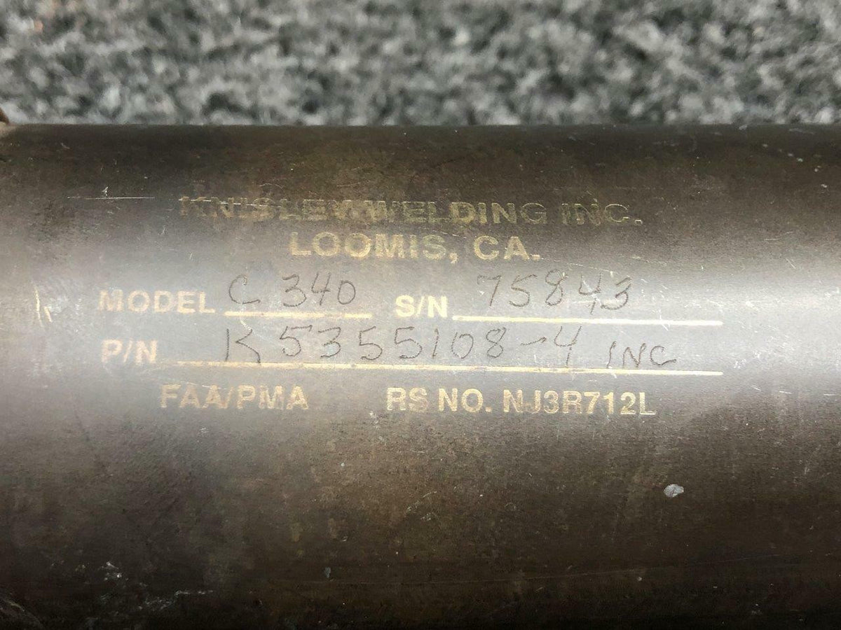 Knisley Welding K5355108-4 Continental TSIO-520-E Knisley Welding Exhaust Slip Joint Half