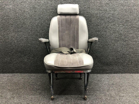 5014000-7 Cessna 401 Passenger Seat Aft Facing LH W/ Armrest BAS Part Sales | Airplane Parts