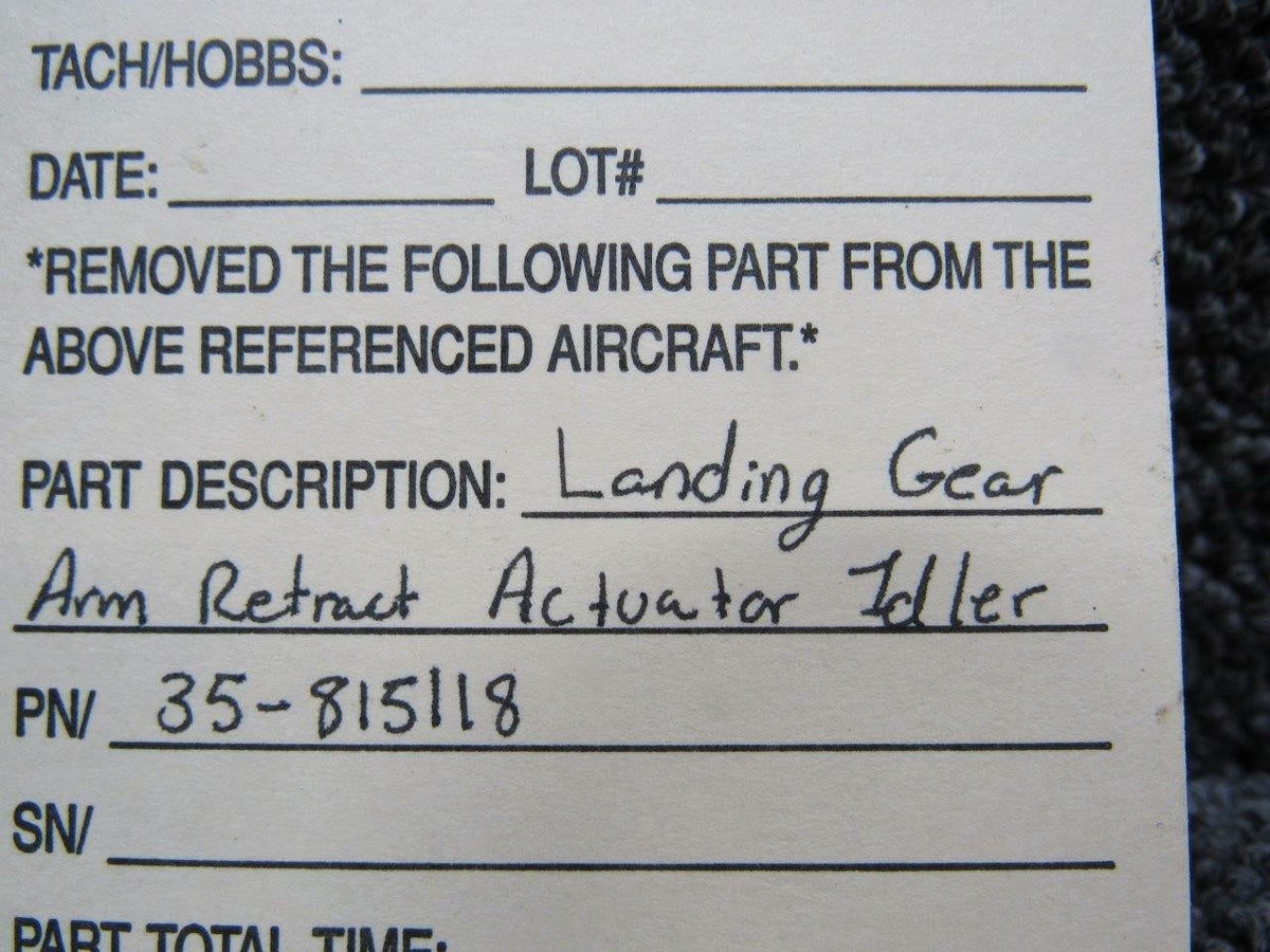35-815118 Beechcraft Landing Gear Door Idler SA